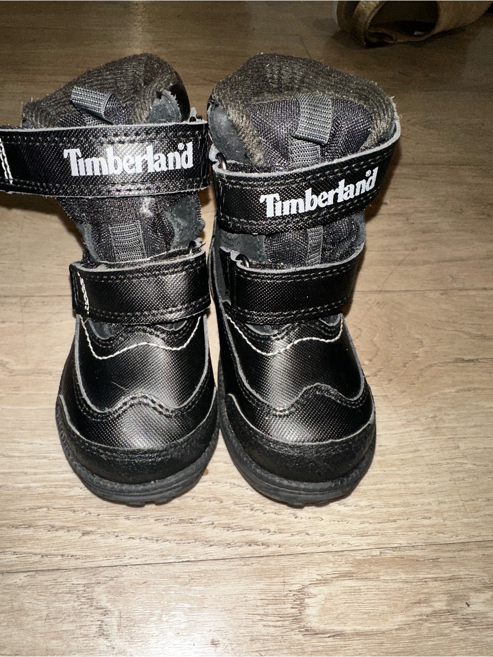 Timberland Black Kids' Strap Winter Boots